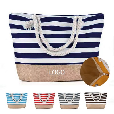 Striped Handbag