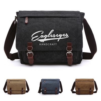 Messenger Canvas Shoulder Bag