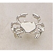 Crab Marken Design Cast Lapel Pin (Up to 5/8")