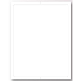 Blank Paper-Bak™ LASER-FORMS™ (1 Up Per Sheet 8 ½"x11")