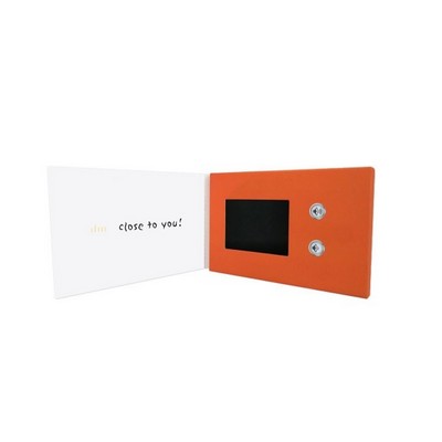 3.6 Inches Advertise with Style Video Brochure 256MB 15Mins Video Memory
