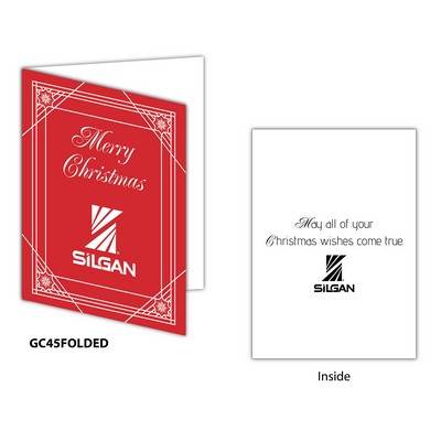 Folded Greeting Card/Note Card (4"x5.5")