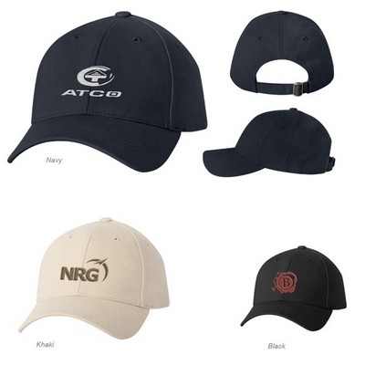 Sportsman 9910 Structured Brushed Cotton Twill Cap