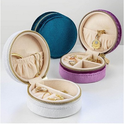 Mini Velvet Jewelry Storage Box