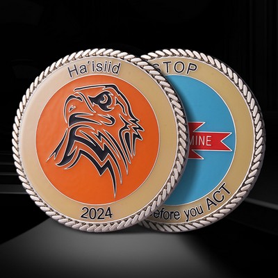 Challenge Coin with Epoxy Dome