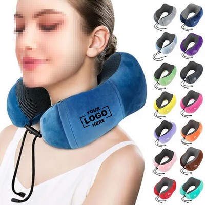 U-Shaped Memory Foam Travel Neck Pillow