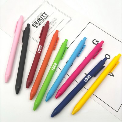 Gel Push Ballpoint Pen
