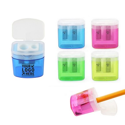 2 Holes Manual Pencil Sharpener