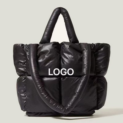 Fashionable Puffer Tote Bag