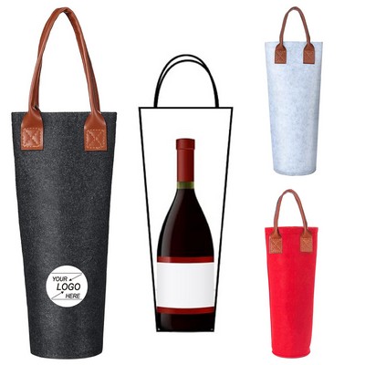 Single Bottle Insulated Wine Tote