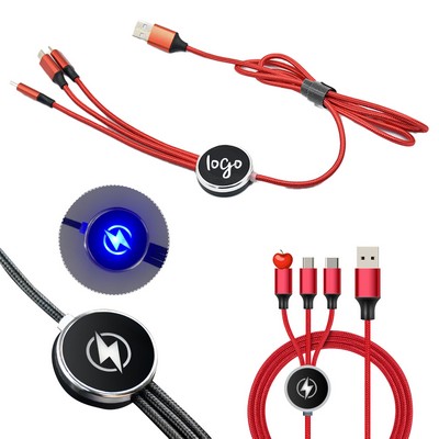 3-in-1 Light-Up Charging Cable