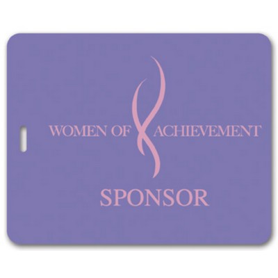 Full Color Write On Tag (Rectangle 4"x5")