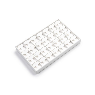 Leatherette 28 Earring Tree Tray