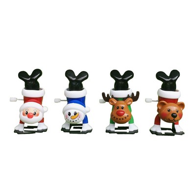 Wind Up Stand upside down Santa/Snowman/penguin/bear