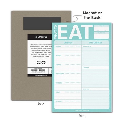 What To Eat Pad (Mint Green)