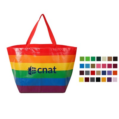 Rainbow Reusable Grocery Bag