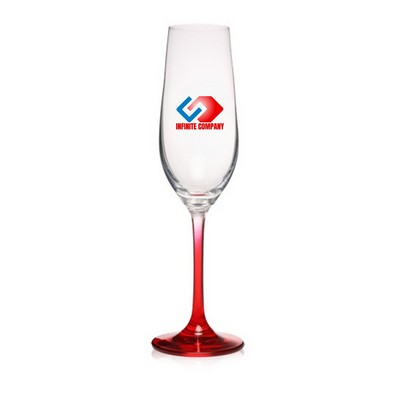 8 oz. Crystal Champagne Glass (Full Color Imprint)
