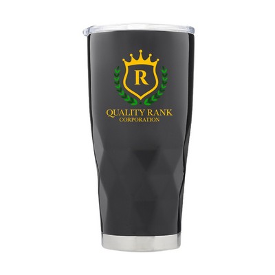 20 oz. Diamond Stainless Steel Travel Mug (Full Color Imprint)