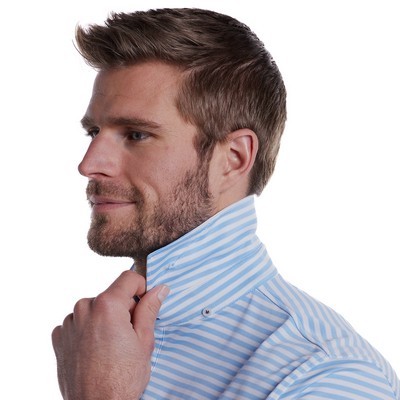 STITCHr Club Stripe Polo Shirt - Men's