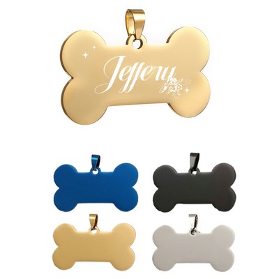 Thickened Engraved Dog Tag