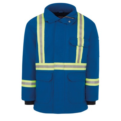 Bulwark® Men's Heavyweight Nomex FR Insulated Deluxe Parka with Reflective Trim