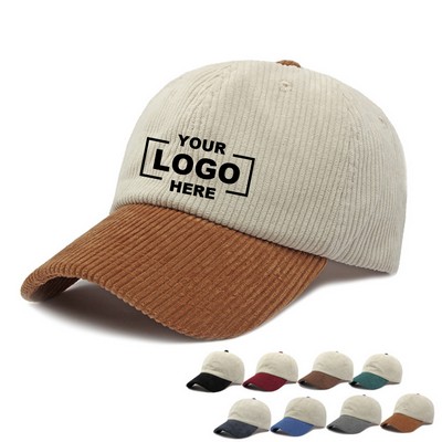 Timeless Corduroy Baseball Cap