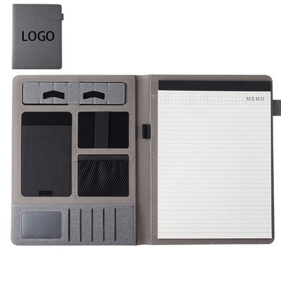 Business Portfolio Memo Pad W/ Phone Stand