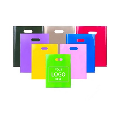 Plastic Bags with Die Cut Handles