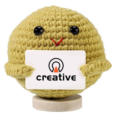 Crochet Ping Pong Handmade Woolen Knitted Dolls