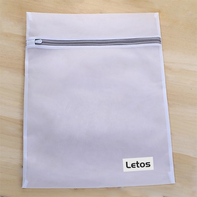9.9x11.8 Inch Fine Mesh Laundry Bags Laundry Wash Bags W/ Sturdy Zipper for Delicates-Woven Label