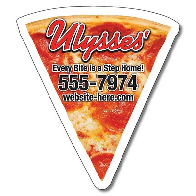 Magnet - Pizza Slice Shape (3.125x3.5) - 20 mil.