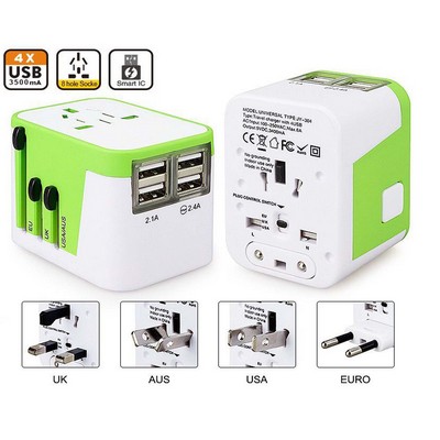 Promotek iBank® World Travel Adapter for 150 countries