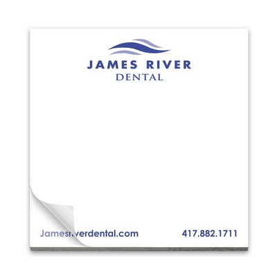 Paper Note Pad 3 x 3, 50 pages w/ magnet