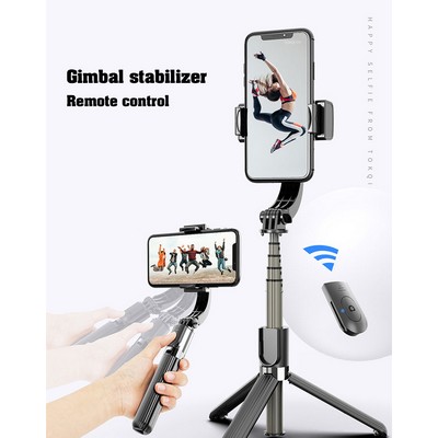 Gimbal Stabilizer Selfie Stick Tripod