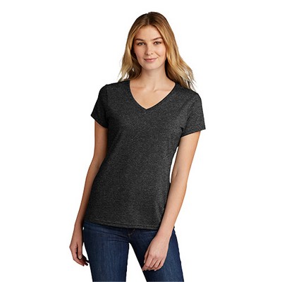 Port & Company® Ladies Tri-Blend V-Neck Tee