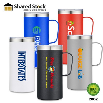 Magnolia 20oz Stainless Steel Mug-20 oz