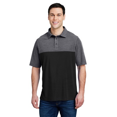 CORE 365 Men's Fusion ChromaSoft Colorblock Polo