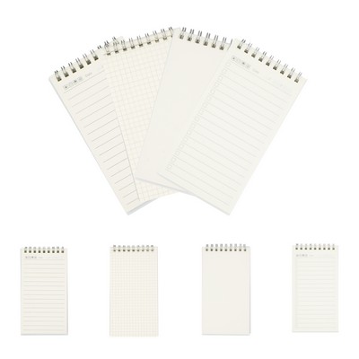 A7 Wirebound Top Spiral Small Notebook Memo Books