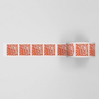 Square Roll Labels 4x4