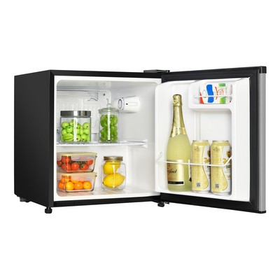 Magic Chef 1.7 Cu. Ft. Refrigerator (No Freezer) - Stainless Look