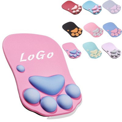 Cat Claw Wrist Rest Mouse Pad