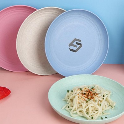 7.8" Eco Friendly Wheat Straw Plates