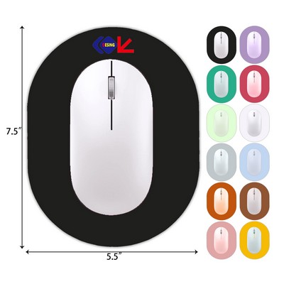 5.5" x 7.5" Small Mouse Pad Portable Waterproof Non-Slip Rubber Bottom