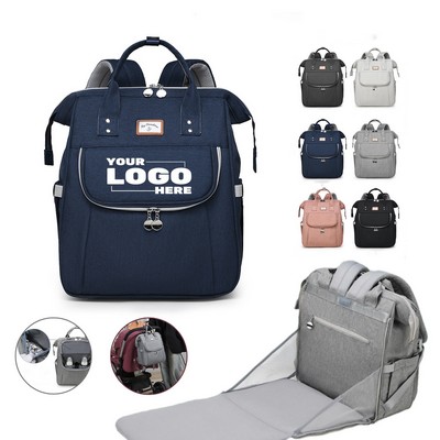 Diaper Bag Backpack with Changing Station