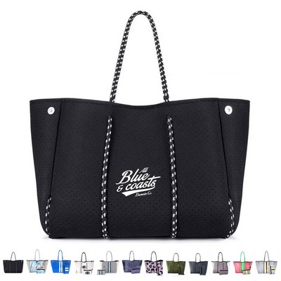 Neoprene Beach Tote Bag