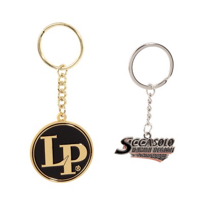 1.5" Soft Enamel Keychain (1 Sided)