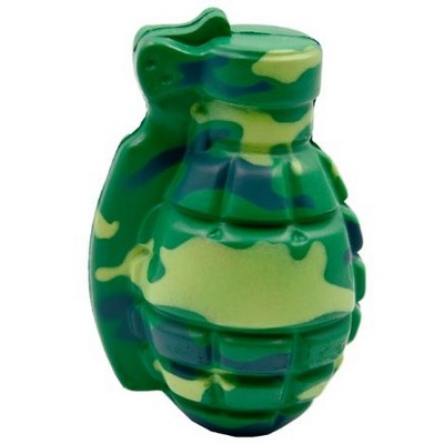 Camouflage Grenade Stress Reliever Toy