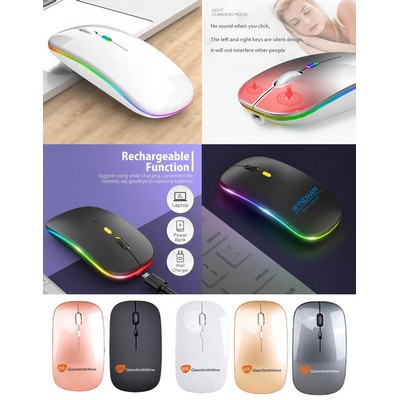 Promotek iBank® LED Wireless Mouse with Built-in rechargeable battery