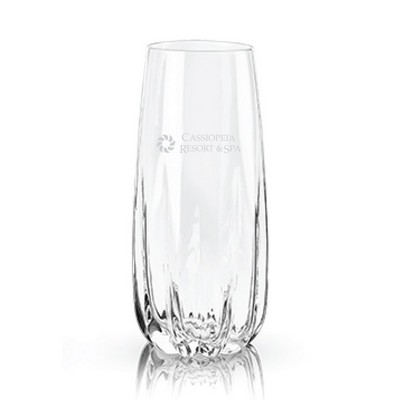 Viski® Cactus Crystal Stemless Champagne Flute