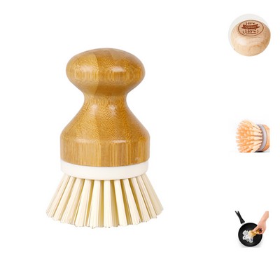 Bamboo Dish Scrub Brush